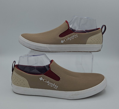 Columbia Boatside Vent PFG Boat Shoes Loafers Slip On Mesh Comfort Men's Size 8