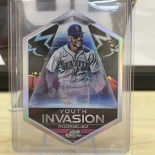 2022 Topps Cosmic Chrome - Youth Invasion Julio Rodriguez #YI-6 (RC)