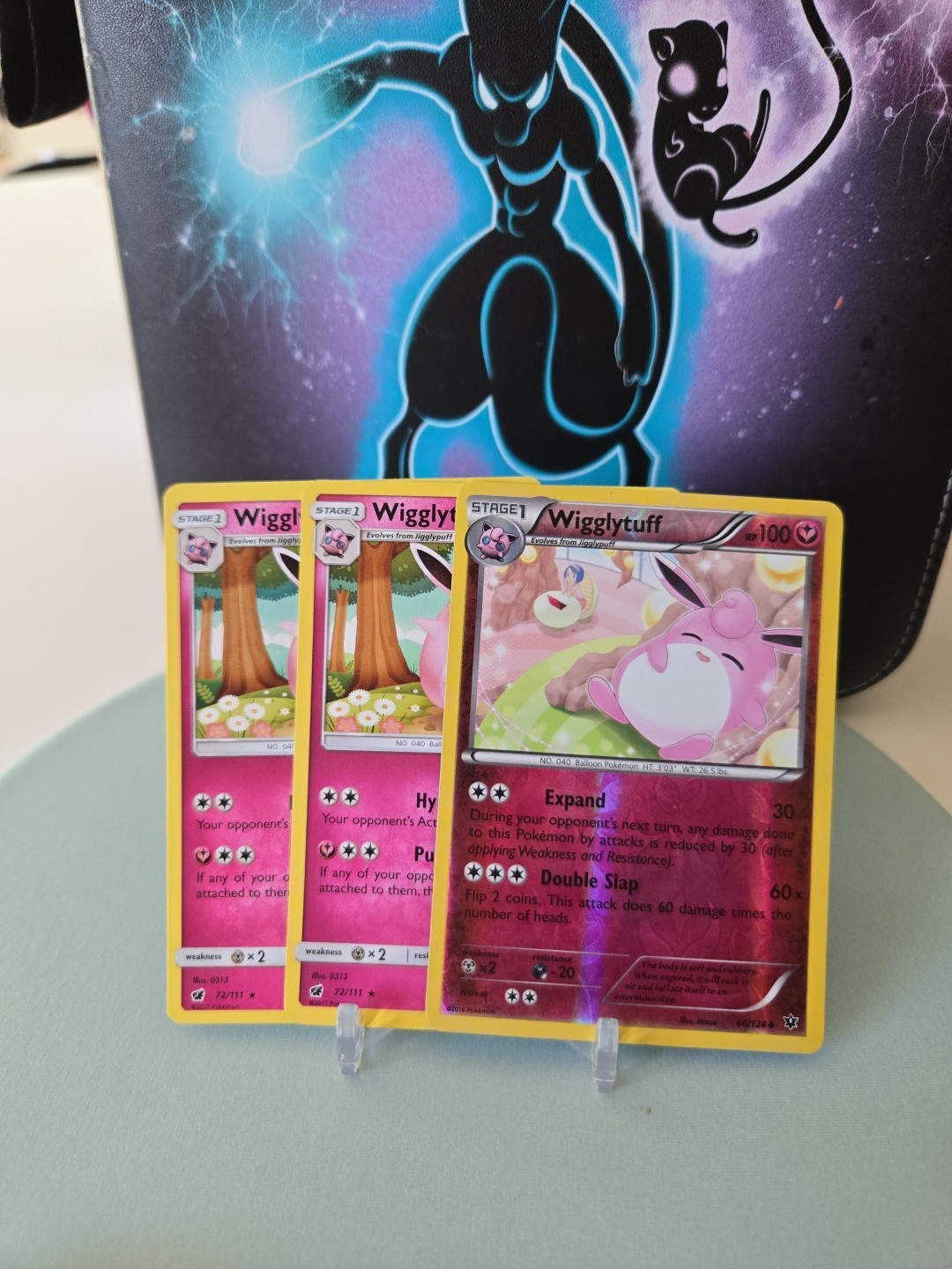 Wigglytuff Rare SM - Crimson Invasion 72/111 And X&Y Reverse Rare 66/124