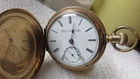 Antique Large Pocket Watch Elgin National Gold Filled