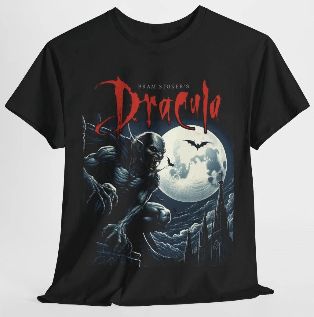 T-shirt Vintage Années 80/90 Melvins Dracula Bela Lugosi - Taille L, Noir, Style Grunge