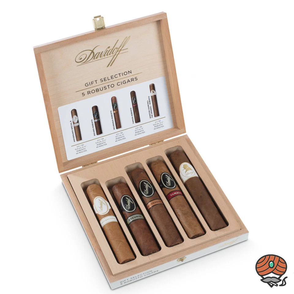 Davidoff Gift Selection 5 Robusto Zigarren Sampler