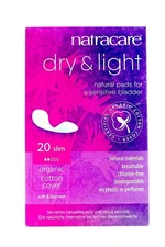 Natracare Dry and Light Incontinence Pad, 20 Count