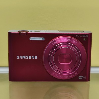 Samsung MV900f 16.0 MP 5x Optical Zoom Flip-out Vlog Camera Red 90% New English
