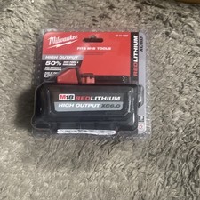 Milwaukee M18 RedLithium High Output XC6.0 Battery Pack - Black 48-11-1865 