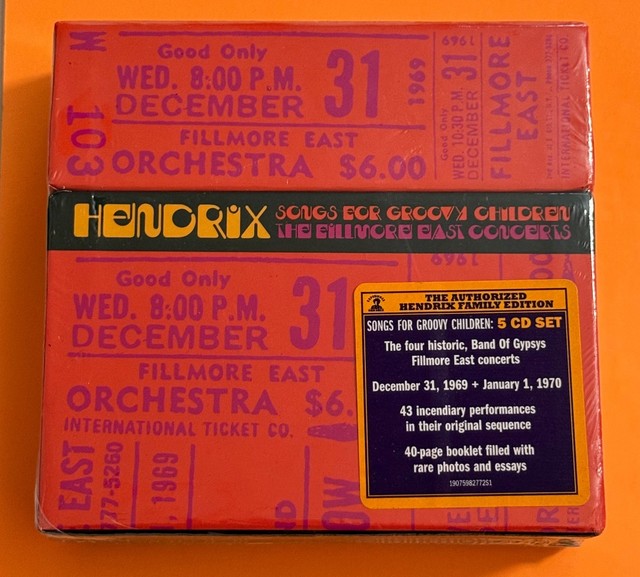Songs for Groovy Children: The Fillmore East Concerts (2019 box set)