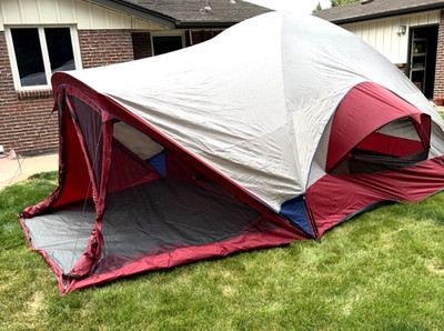 Vintage Huge Kelty Ridgeway 8 Person Tent - 9'6'' x 16' x 6'3'' - See Description