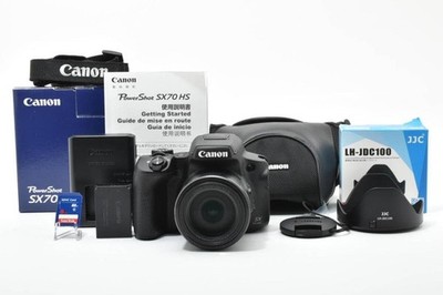 Canon PowerShot SX70 HS kompakte Digitalkamera getestet funktionierender Verk...