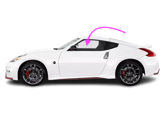 Fits: 2010-2020 Nissan 370Z 2 Door Convertible Front Left Door