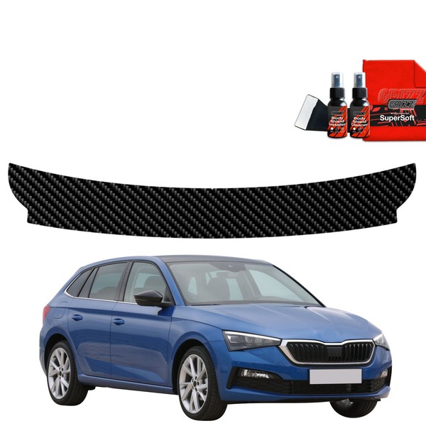 Grizzglass Bodyshield Carbon-Ladekantenschutzfolie FüR Skoda Scala (2019-2023)-image