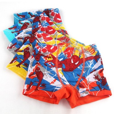 5er-Pack Spiderman-Boxershorts für Jungen, Kinder, Unterwäsche, kurze Shorts