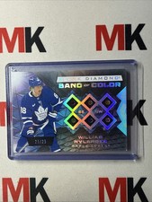 WILLIAM NYLANDER 2025-26 BLACK DIAMOND BAND OF COLOR /25