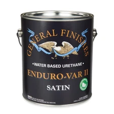 General Finishes Enduro Var II Varnish - Water Based - Satin - Gallon