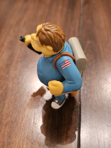I Simpson "Deep Space Homer" Barney Gumble giocattolo figure compagni di gioco 2002 sciolto - Foto 5 di 8