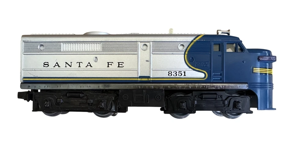 Lionel 6-8351 Santa Fe “Bluebonnet” Alco A-2 Powered Diesel O/O-27 • Tested - Image 3 of 4