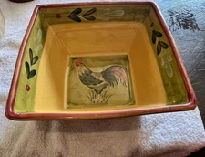 Chanticleer Designed by Nanette Vacher for Centrum Lg Rooster Bowl