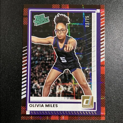 Olivia Miles 2025 Donruss Olivia Miles #89 Red