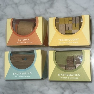 S. T.  E. M. Puzzle Mathematics Number Challenge, Train Your Brain New