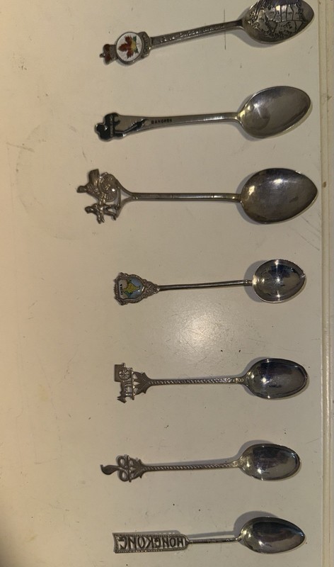 Sterling silver silverware 7 Pcs - 54.2Grams