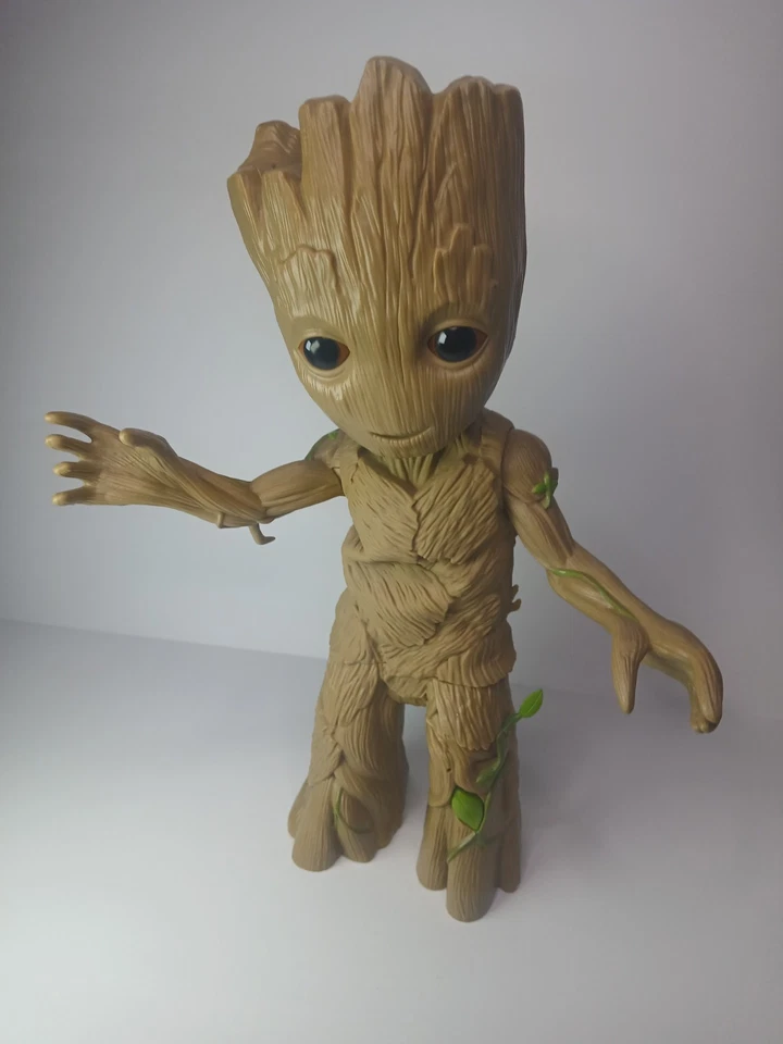Marvel Guardianes de la Galaxia Bailando Hablando Baby Groot Figura Juguete 2016 Hasbro Foto 2 de 4