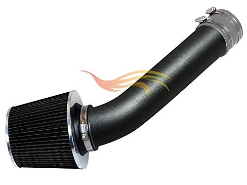 Kit de entrada de ar BCP RW CINZA para 98-02 Cavalier/Sunfire 2.2L L4 Racing Ram + filtro - Imagem 2 de 3