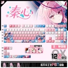 Anime Touhou Project Hata no Kokoro Keycaps 122pcs Set for Mechanical Keyboard