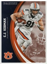 C.J. Uzomah (Multi-Sports Card) 2016 Auburn State - Panini # 12 - Mint