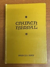Official Hymnal of Seventh-day Adventist Church HC 1941, yellow, unusual color
