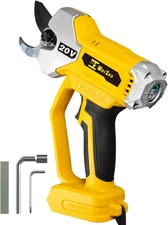 Electric Pruning Shears Cordless Compatible with Dewalt 20V Battery,2 Inch Brush