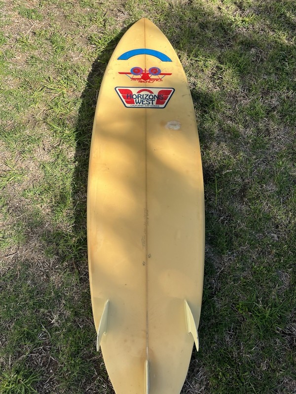 Rare Horizons West / Santa Monica Airlines Surfboard (Z Boys Of Dog town)