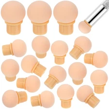 30 Pcs Nail Sponge Art Sponges Gradient Pen Replacement Manicure Tip
