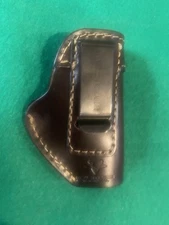 Relentless Tactical Defender IWB Leather Holster for Ruger LCP, Sig P238, RH