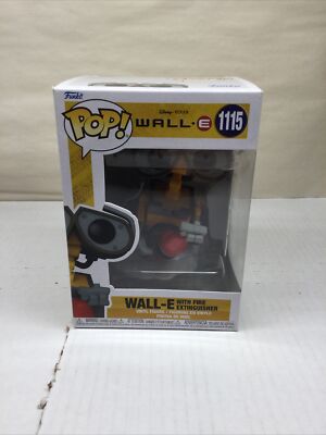 Funko POP! Disney Wall-E with Fire Extinguisher #1115 NIB
