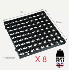 8 X GRAVEL DRIVE GRIDS PARKING ECO GRASS DRIVEWAY PLASTIC GEO GRID PAVING LAWN