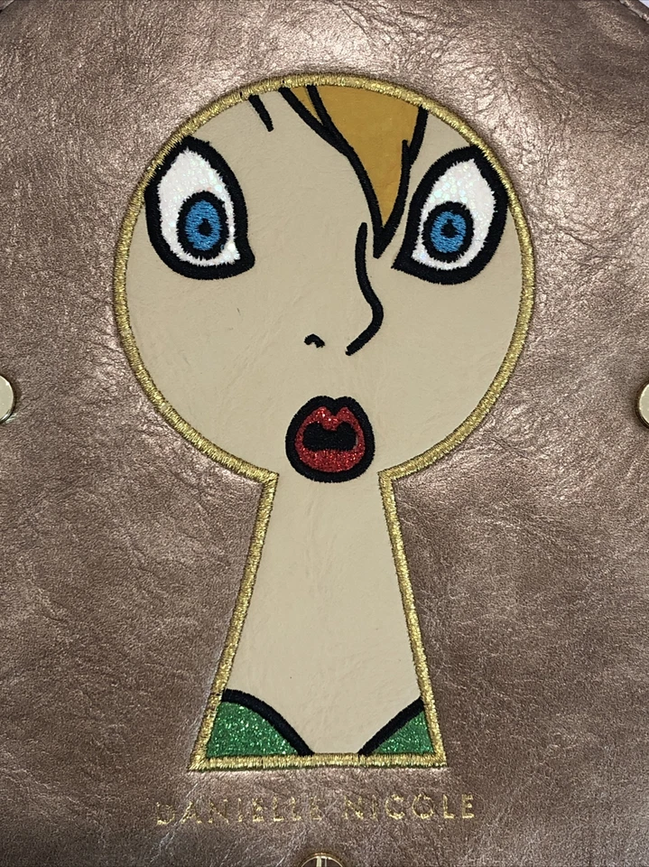 Bolso Bandolera Danielle Nicole Tinker Bell Ojo de Cerradura Disney Peter Pan Nuevo con Etiquetas Foto 2 de 4