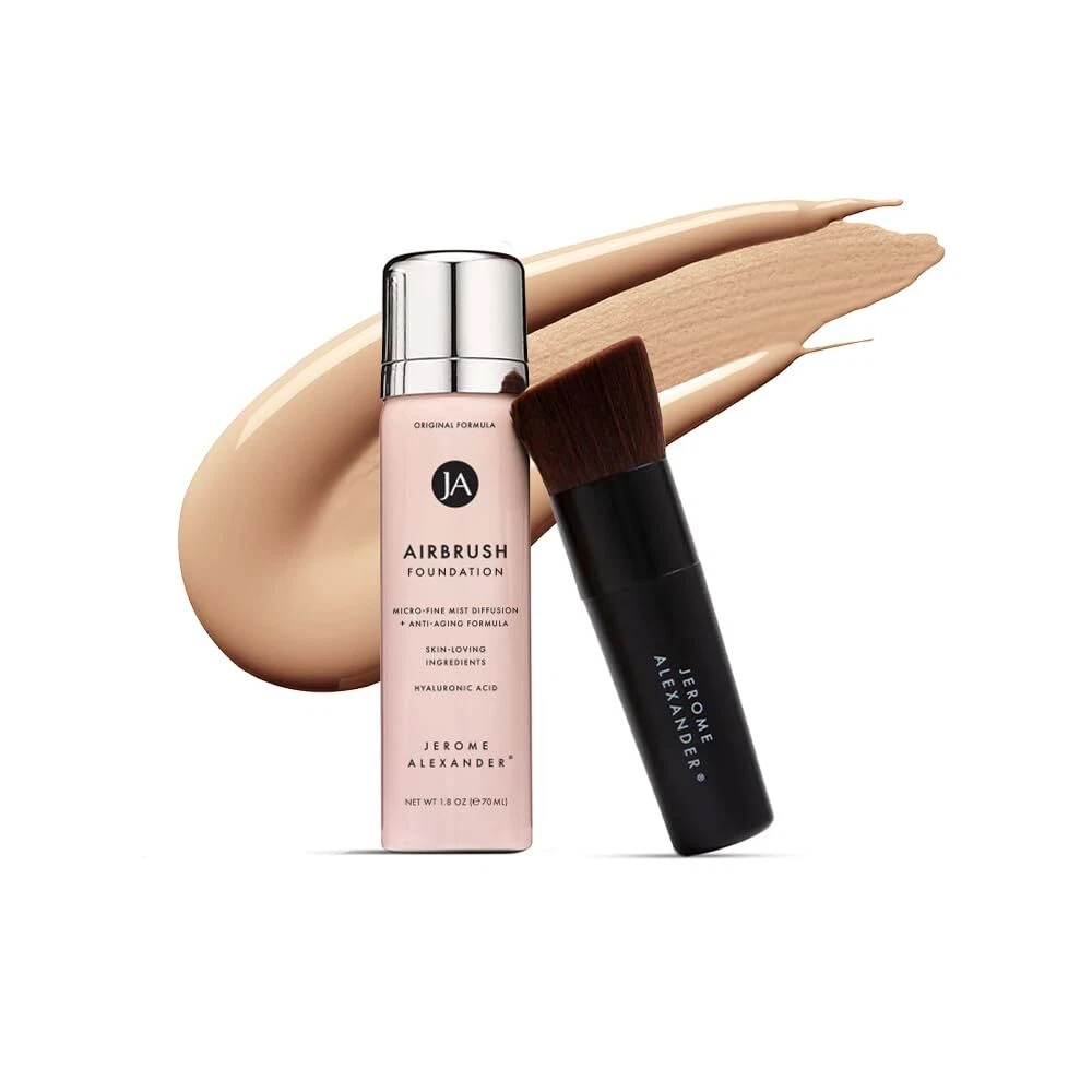 MagicMinerals AirBrush Foundation by Jerome Alexander – 2pc Set with Light