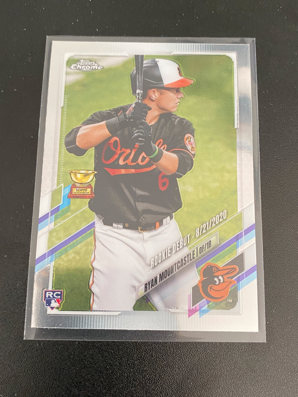 2021 Topps Chrome Update Ryan Mountcastle Rookie Debut RC #USC39 Orioles