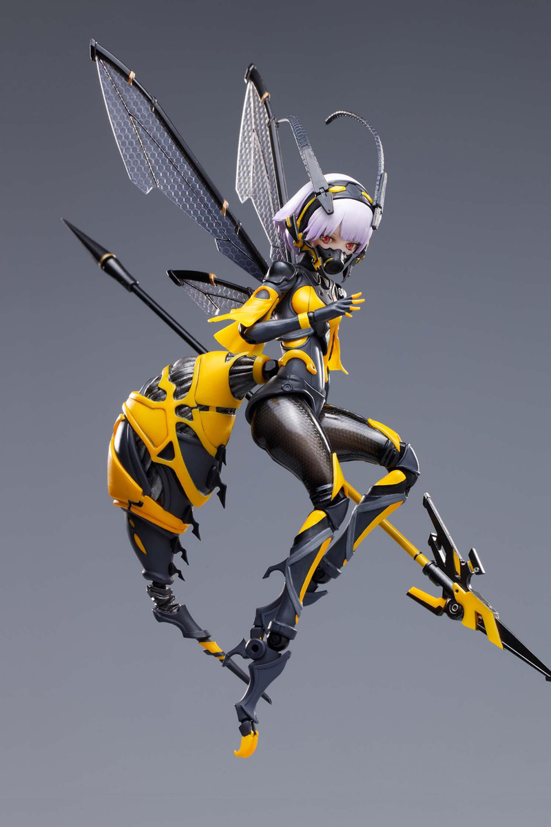 SNAIL SHELL 蝸之殻 BEE-03W ワスプガール スネイルシェル Snail Shell BEE-03W Wasp Girl Bun-Chan Statue 1/12 Movable Scale