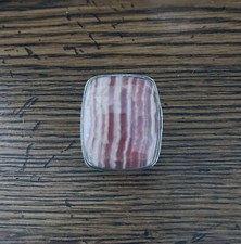 Sterling Rhodochrosite Ring