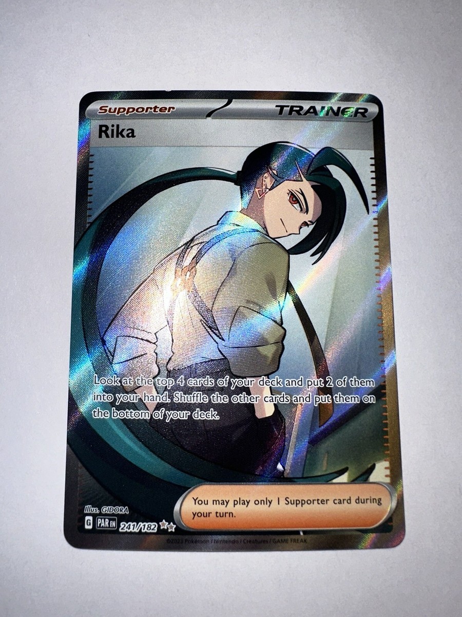 Rika Paradox Rift 241/182 Ultra Rare Pokémon TCG NM 85A | eBay