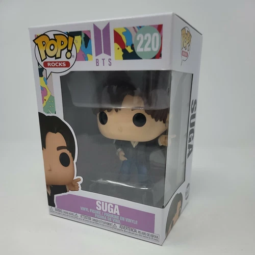 Funko Pop! Rocks: BTS Dynamite #220 - SUGA Brand New Vinyl Figure