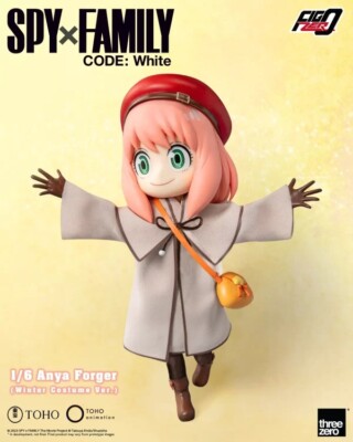 Threezero 3A SPY×FAMILY Anya Forger Action Figure Model In Stock Winter Suit