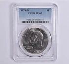 1978-D Eisenhower Dollar — photo from another recent sale
