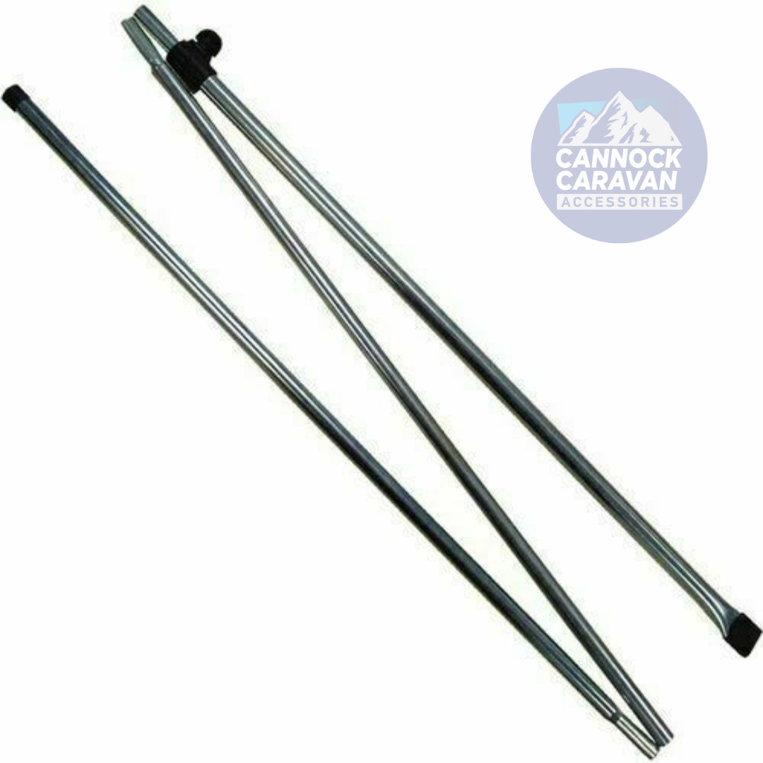 Sunncamp Universal Adjustable Caravan Awning Rear Pad Poles DT0052