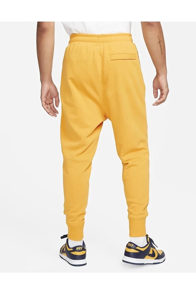Nike yellow joggers cheap