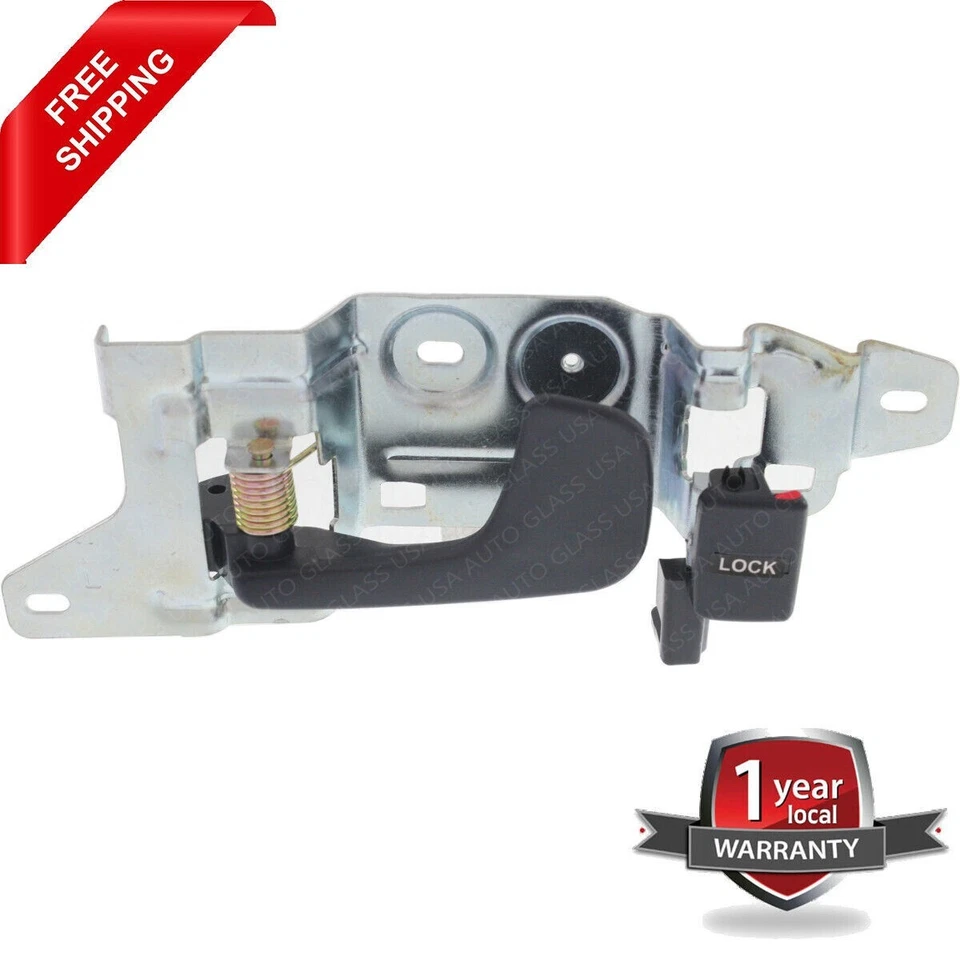 Maçaneta da porta dianteira interior lateral do motorista para 1992-1995 Honda Civic Coupe - Imagem 2 de 4