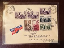 1954 Morocco Maroc Casablanca PHILATELIC BEAUTIFUL COVER TO USA AIRMAIL