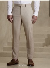 Banana republic- Tailored - Fit Pinstripe Suit Trouser Size 34W 34 L