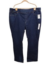 Signature Gold Levi Strauss Womens 28L Totally Shaping Pull On Bootcut Jeans