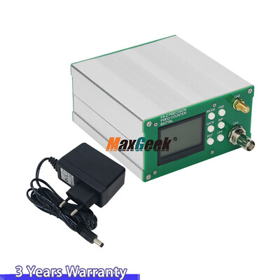 FA-2-3G PLUS 1Hz-3GHz Frequency Meter Counter 11Bit/Sec 10MHz OCXO w/ Adapter